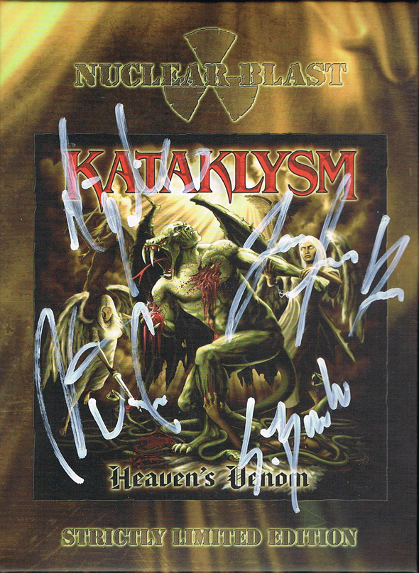 Kataklysm signed Mailorder Edition