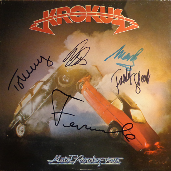 Krokmus Metal Rendez-vous signed LP